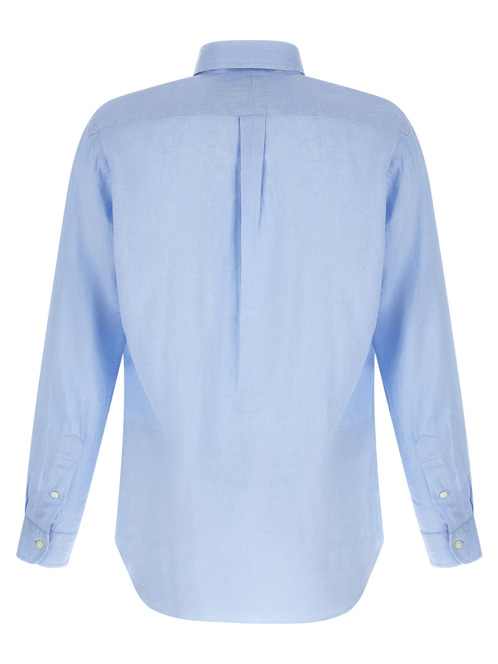Polo Ralph Lauren Blue Linen Blouse