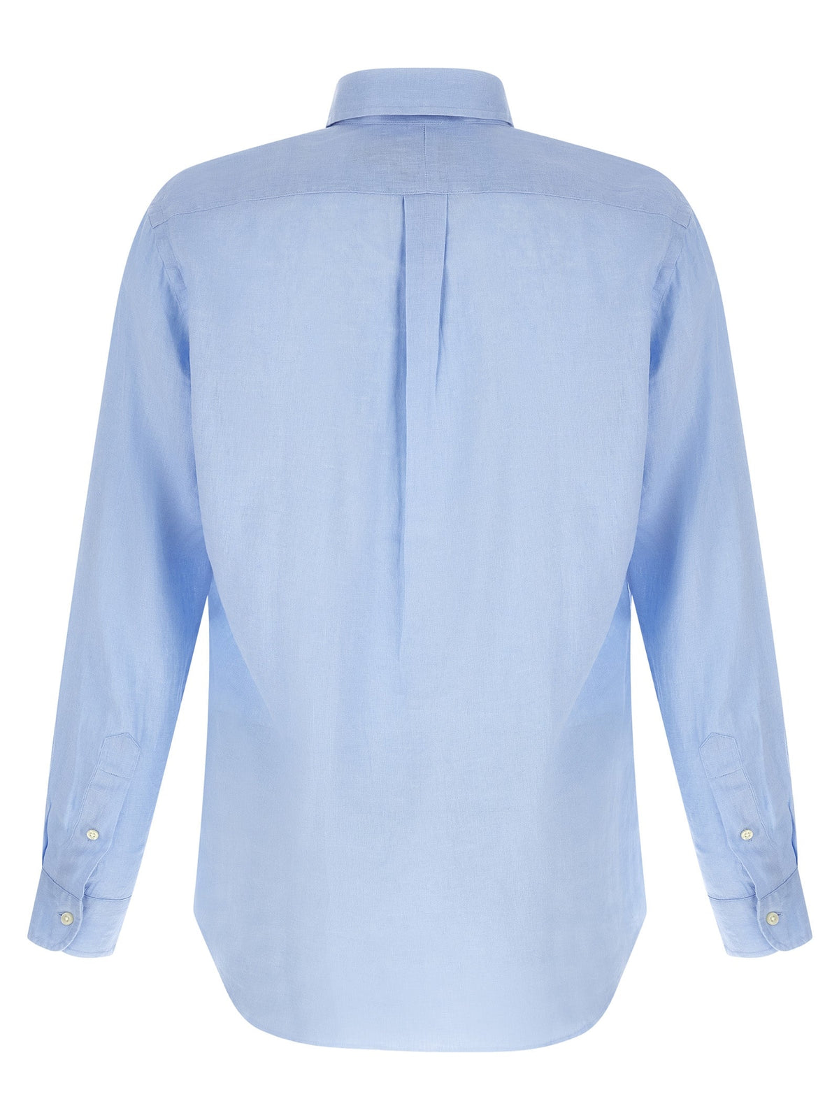 Polo Ralph Lauren Blue Linen Blouse