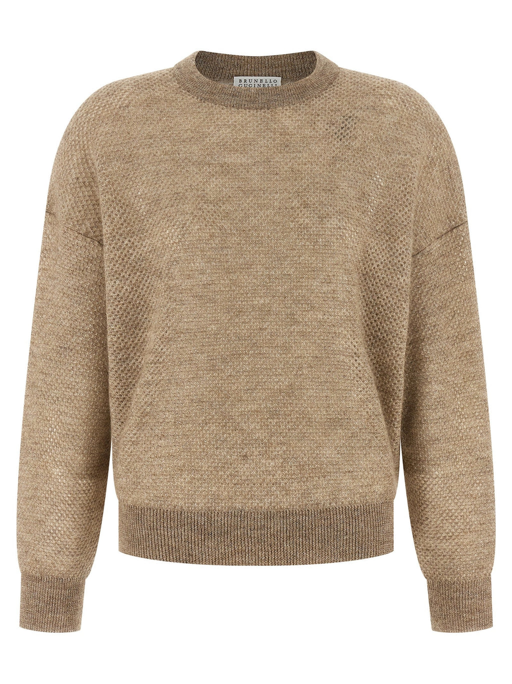Brunello Cucinelli Beige Wool Cardigan