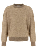 Brunello Cucinelli Beige Wool Cardigan