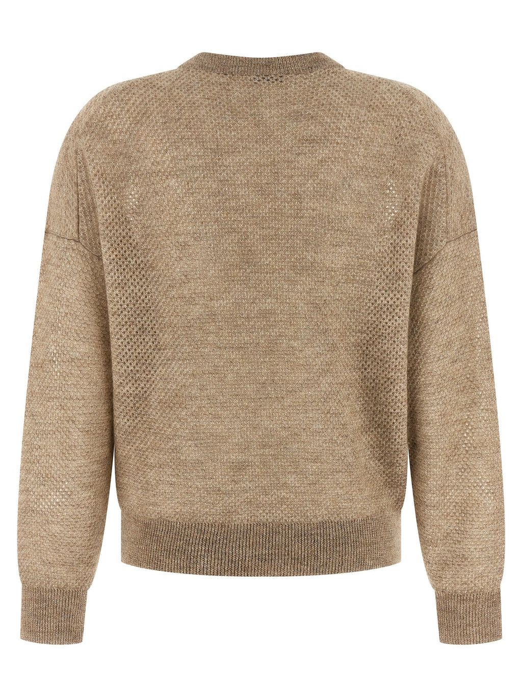 Brunello Cucinelli Beige Wool Cardigan