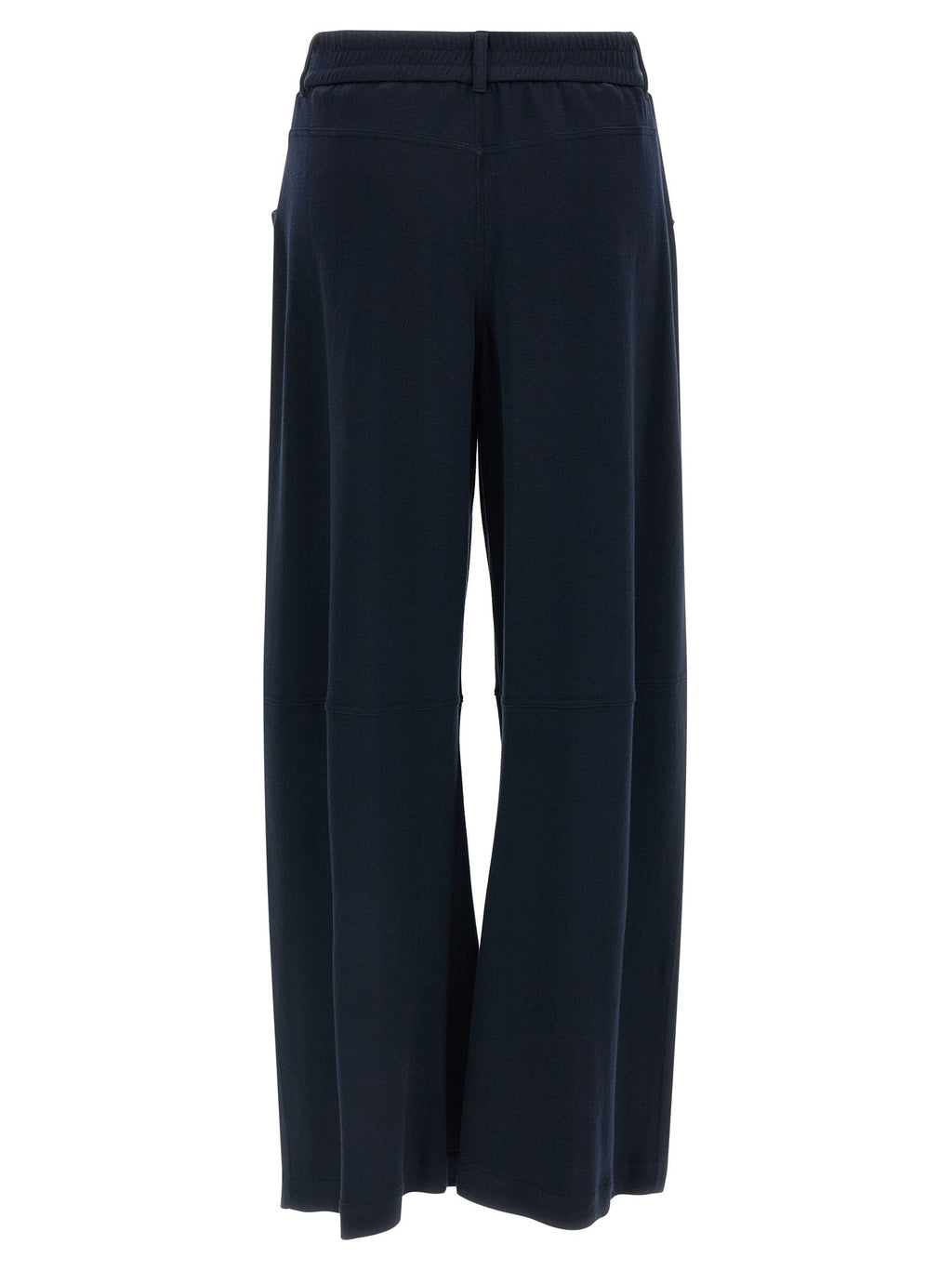 Brunello Cucinelli Blue Cotton Casual Pants