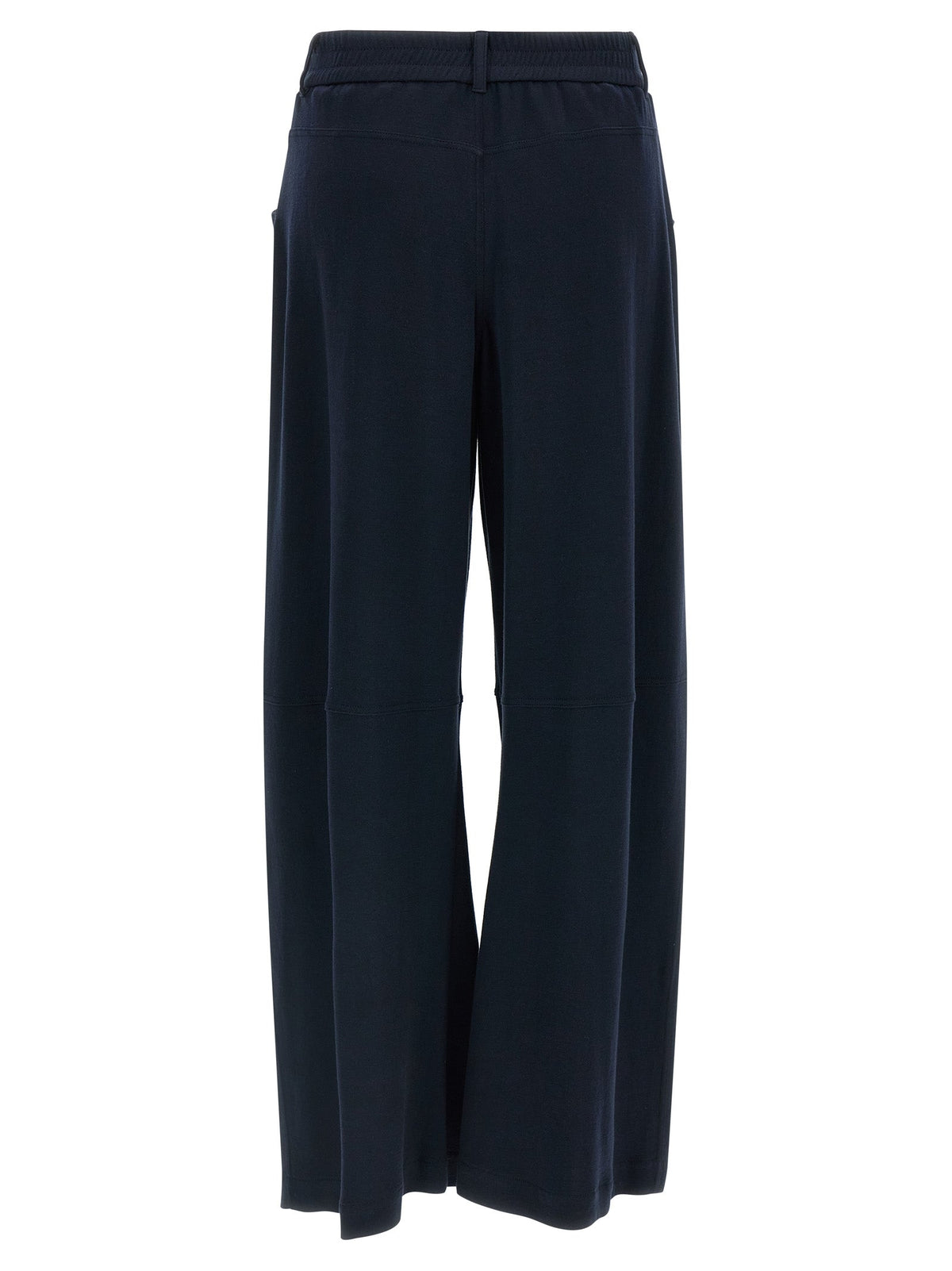 Brunello Cucinelli Blue Cotton Casual Pants