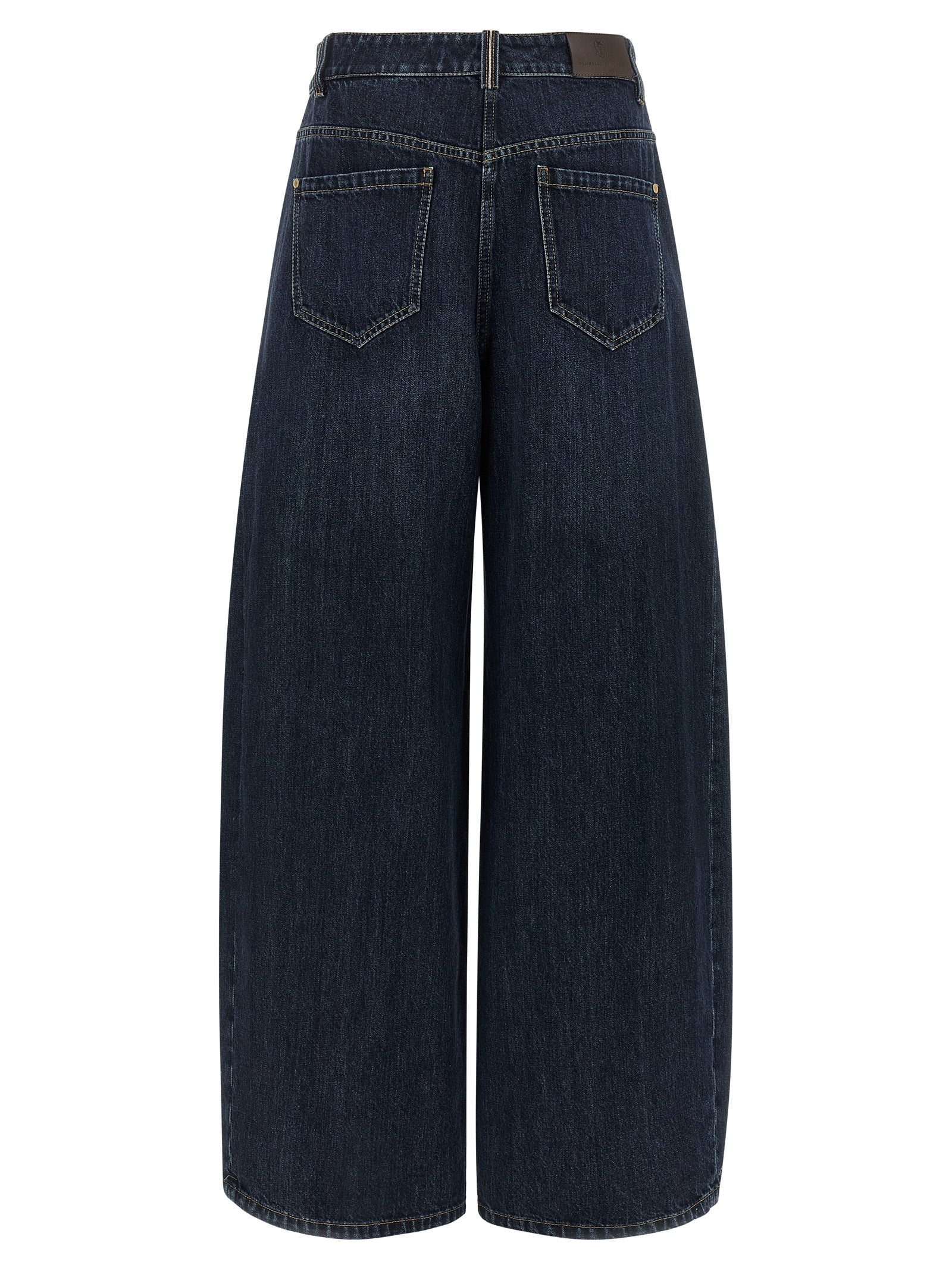 Brunello Cucinelli Blue Cotton Jeans Denim
