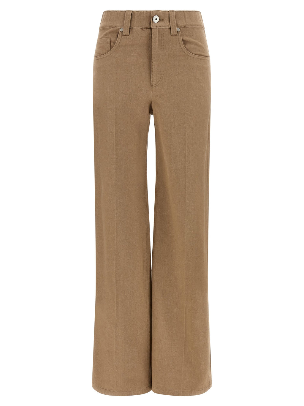 Brunello Cucinelli Beige Cotton Jeans Denim
