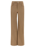 Brunello Cucinelli Beige Cotton Jeans Denim