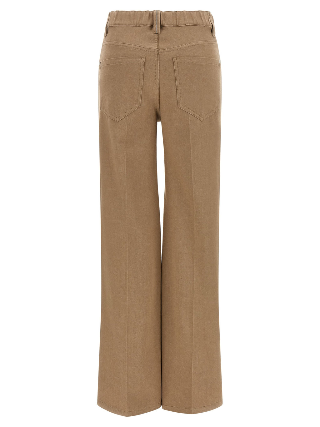 Brunello Cucinelli Beige Cotton Jeans Denim