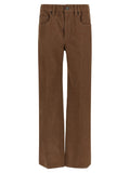 Brunello Cucinelli Brown Cotton Jeans Denim