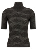 Brunello Cucinelli Brown Silk Cardigan