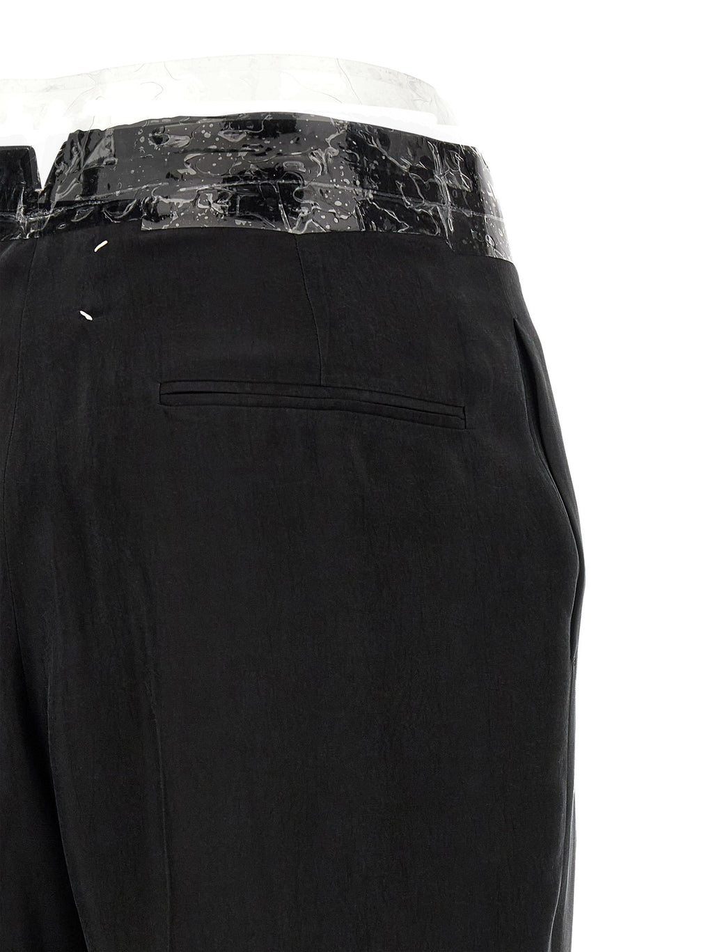 Maison Margiela Black Copper Casual Pants