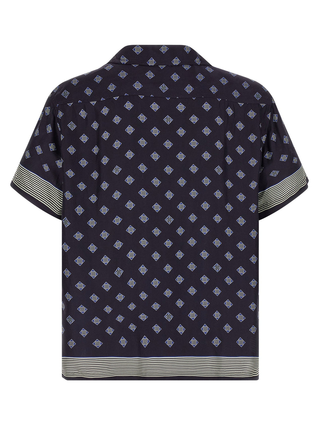 BODE Blue Silk Blouse