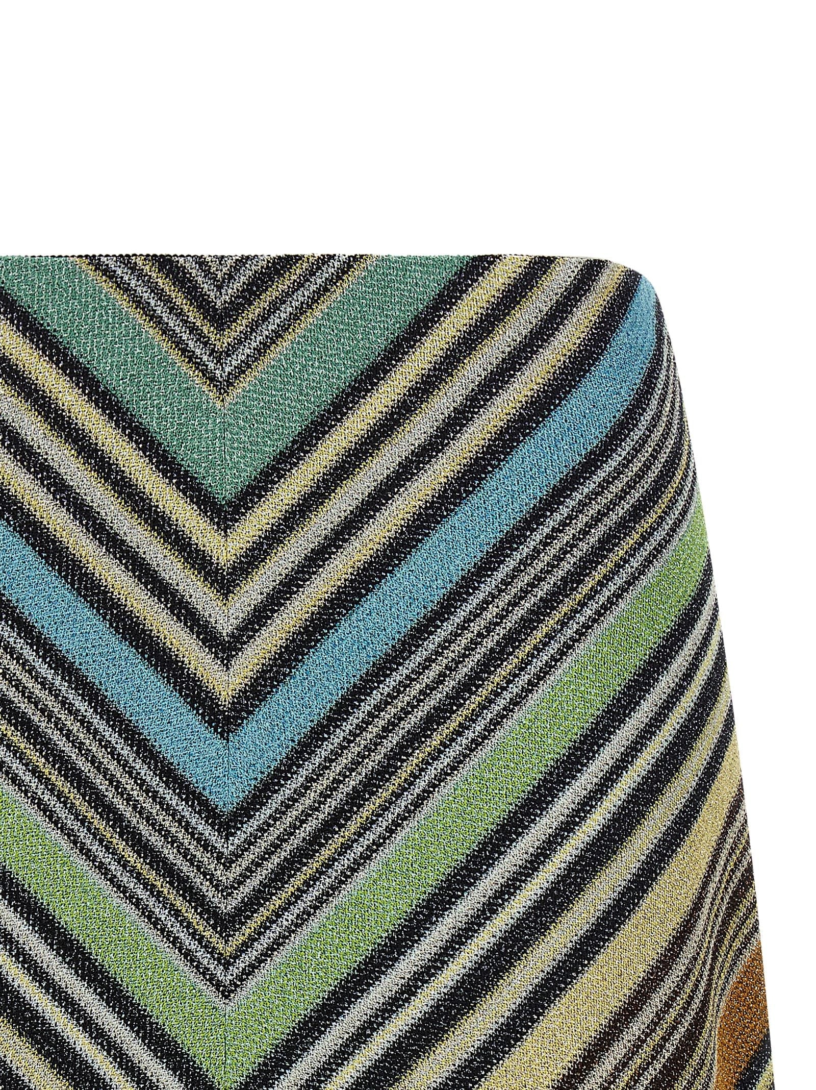Missoni Multicolor Viscose Long Skirt