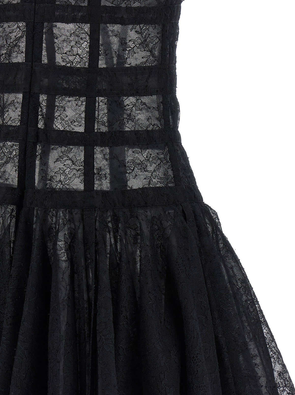 Giovanni Bedin Black Polyamide Short Dress