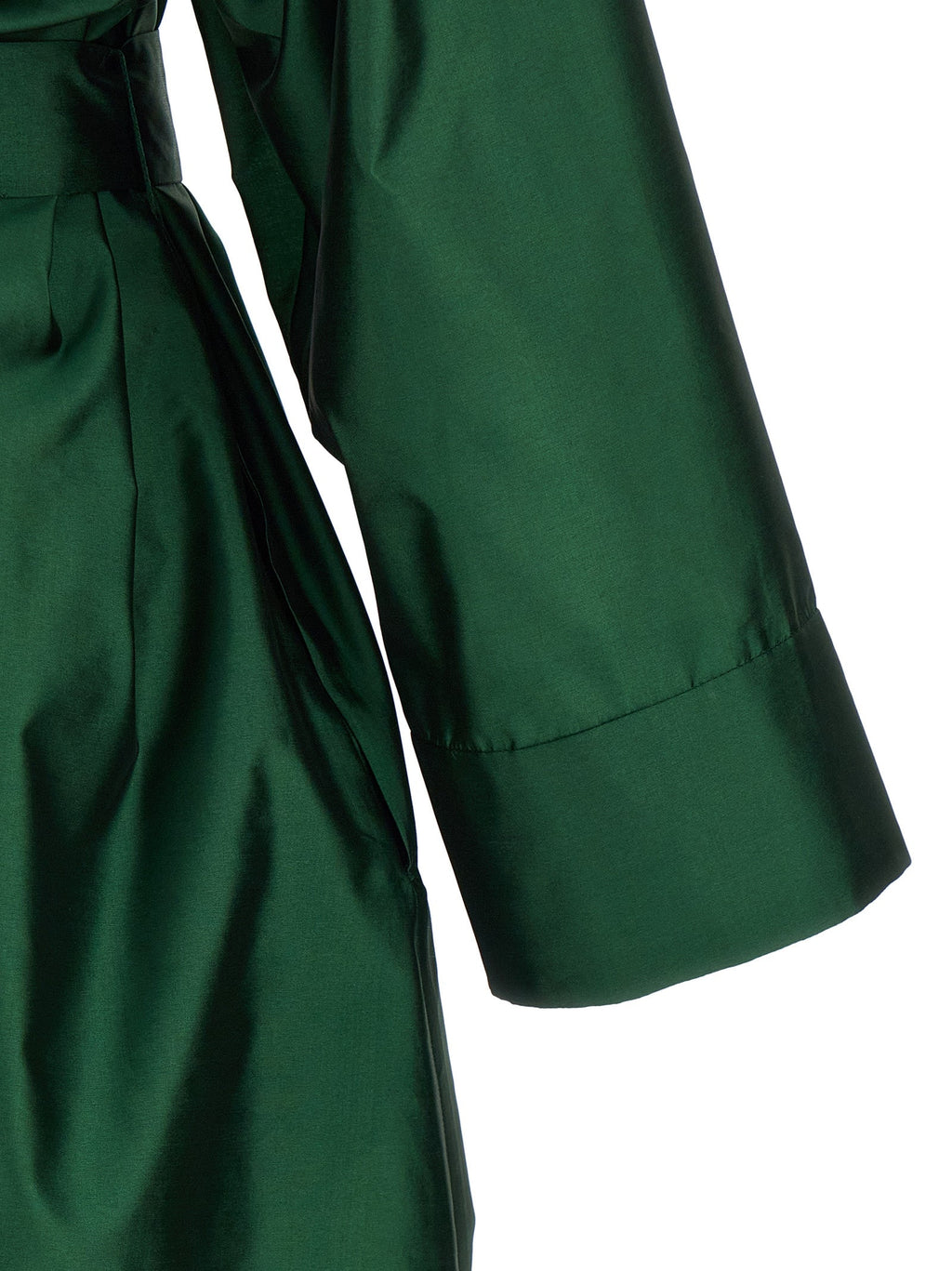 'S Max Mara Bicolor Polyester Midi Dress