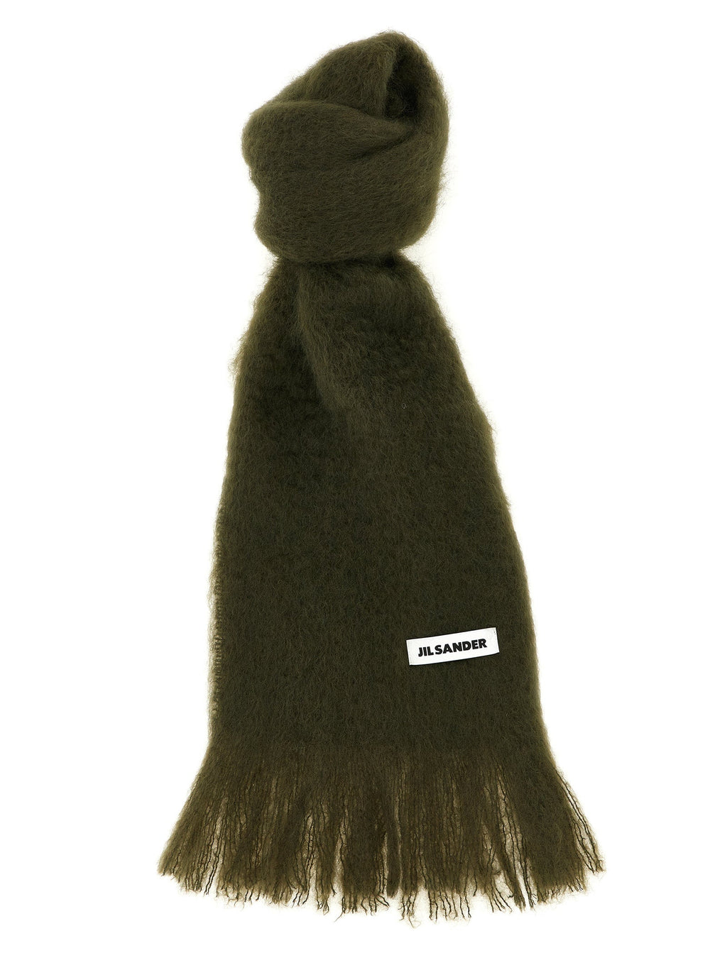 Jil Sander Bicolor Wool Scarf