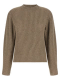 Brunello Cucinelli Beige Cashmere Cardigan