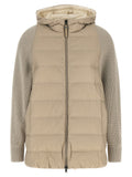 Brunello Cucinelli Beige Polyester Full-Length Jacket