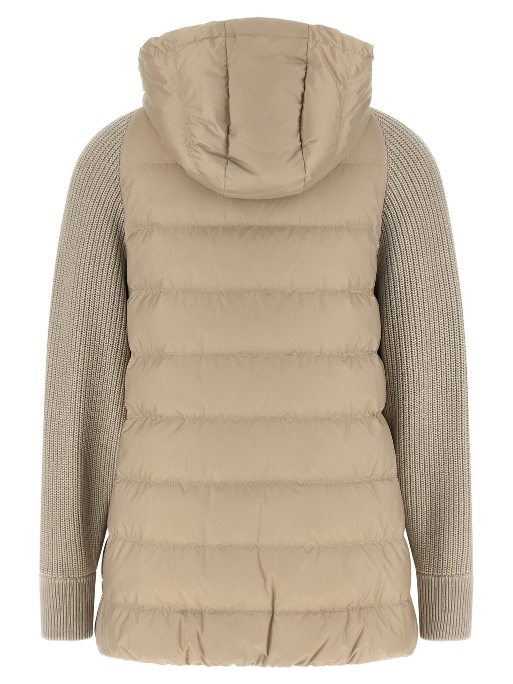 Brunello Cucinelli Beige Polyester Full-Length Jacket