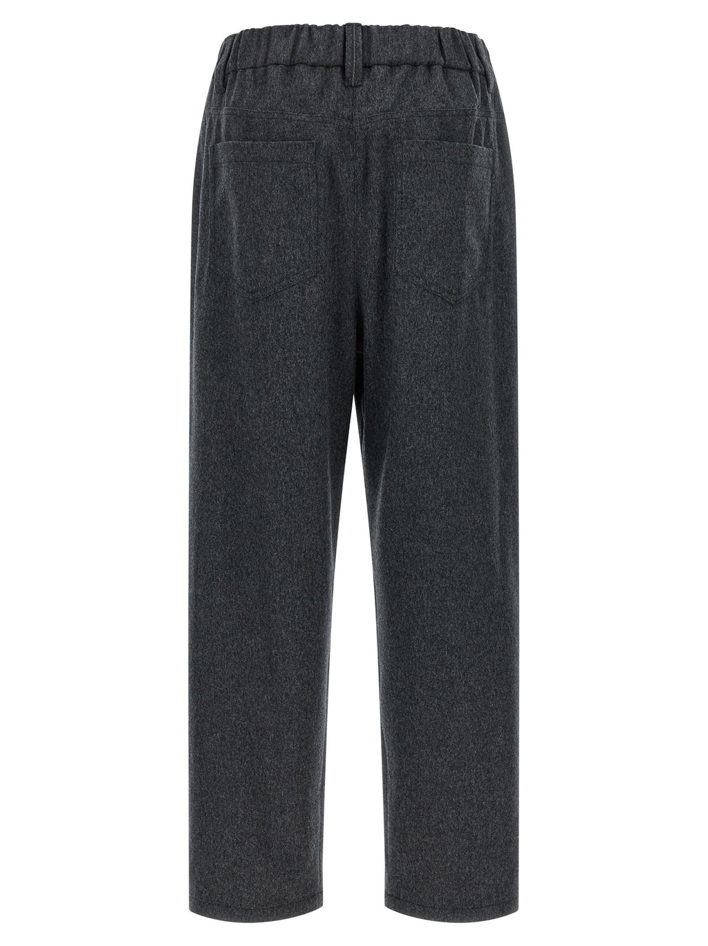 Brunello Cucinelli Gray Wool Pants