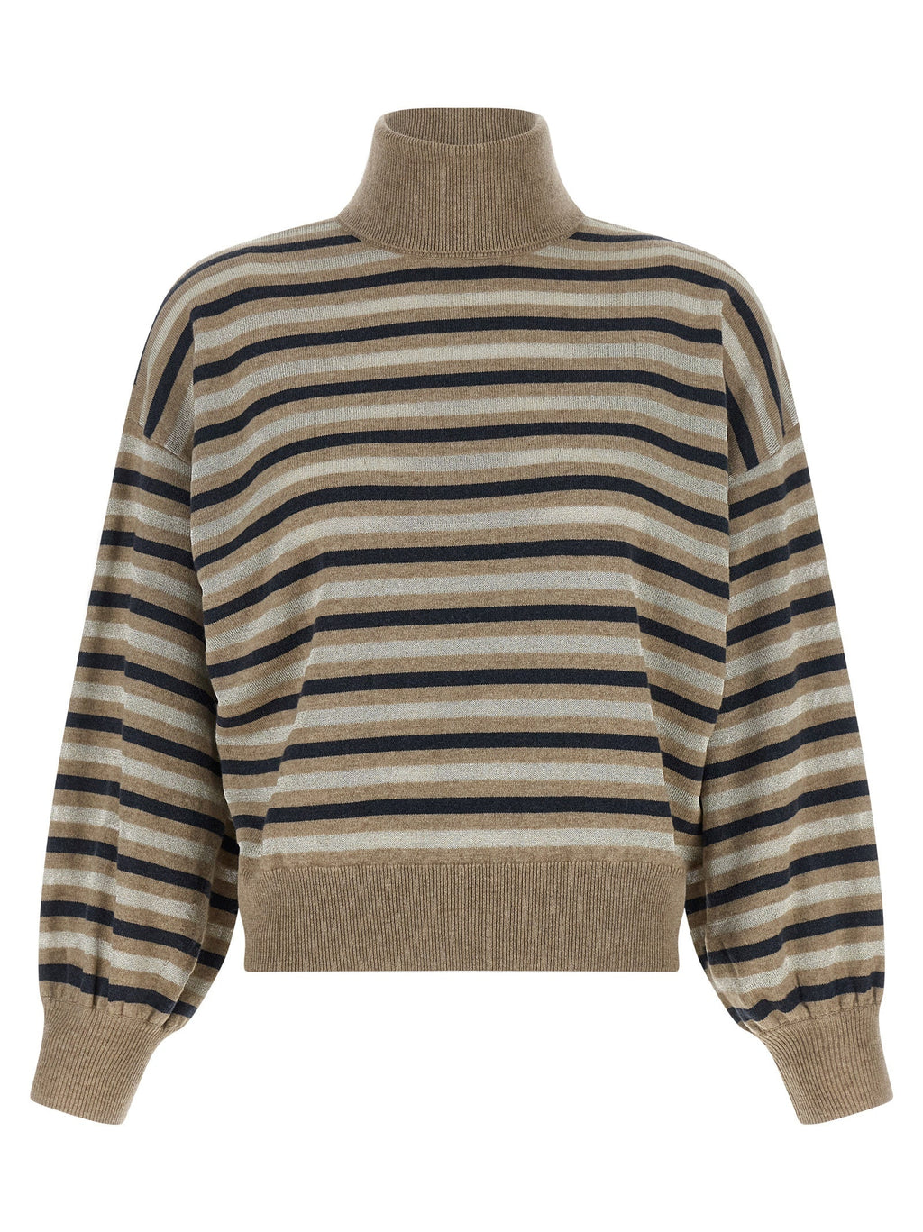 Brunello Cucinelli Multicolor Virgin Wool Cardigan