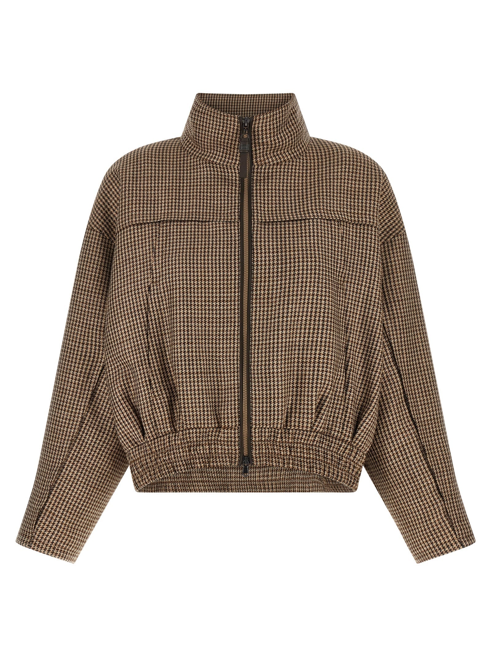 Brunello Cucinelli Brown Virgin Wool Jacket