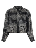 R13 Black Silk Blouse