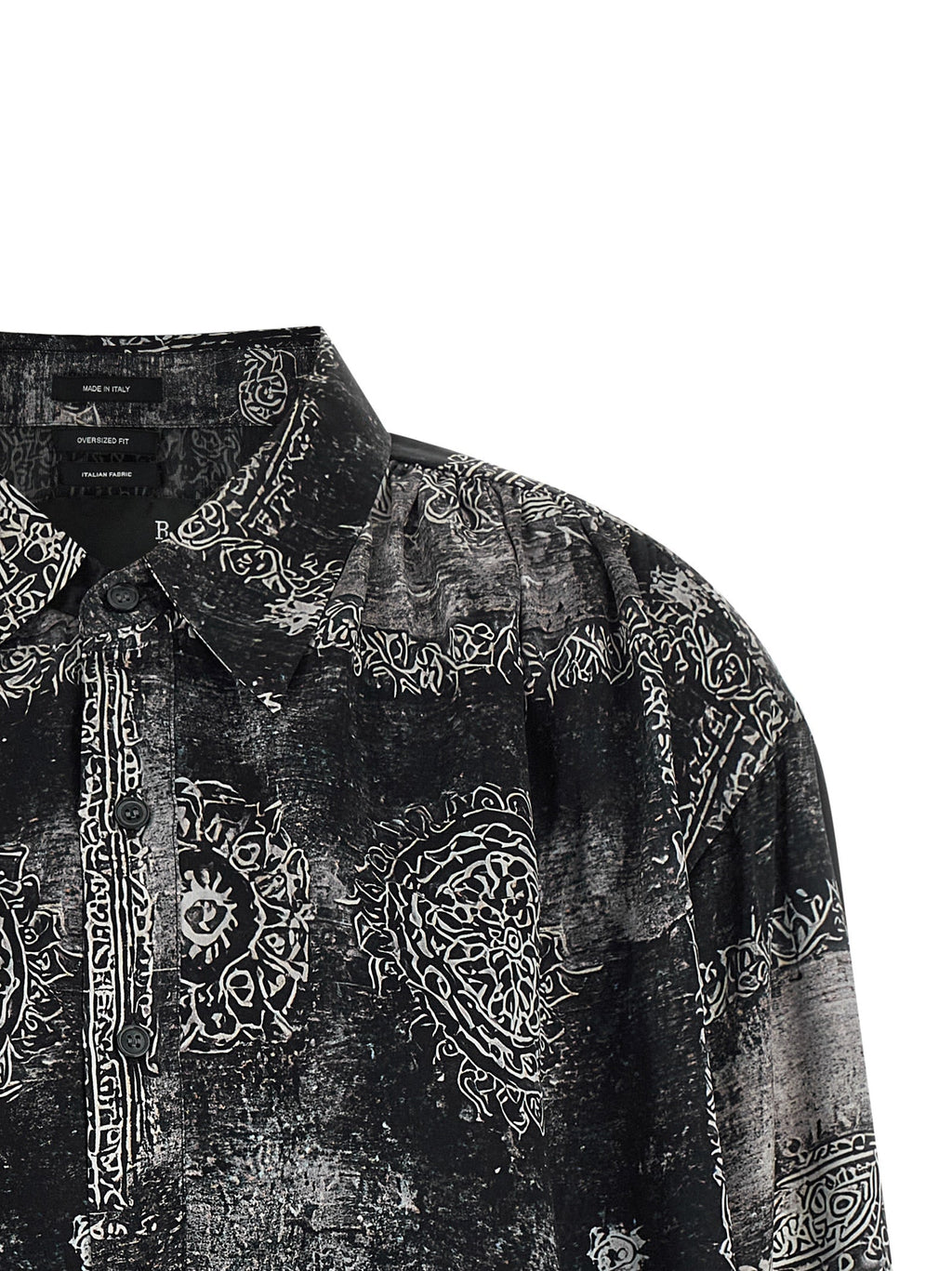 R13 Black Silk Blouse