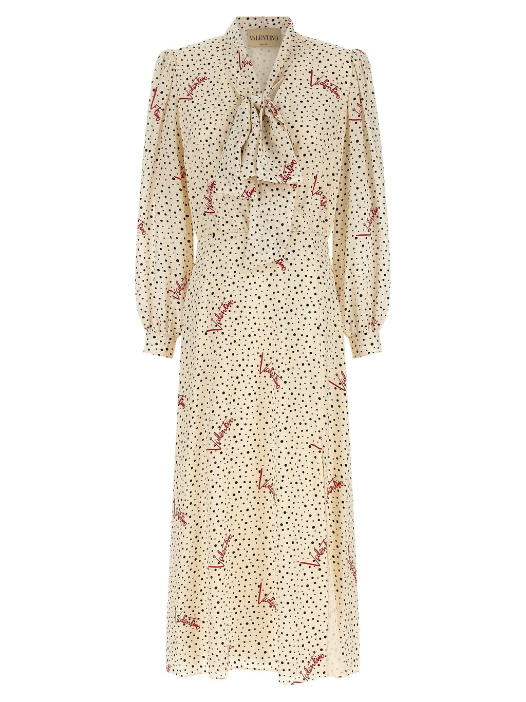 Valentino Garavani Multicolor Silk Midi Dress