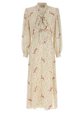 Valentino Garavani Multicolor Silk Midi Dress