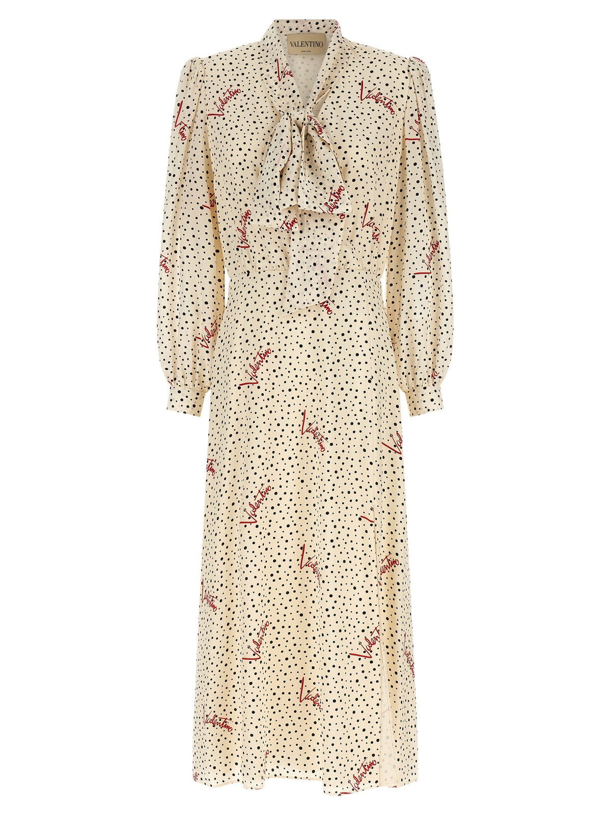 Valentino Garavani Multicolor Silk Midi Dress