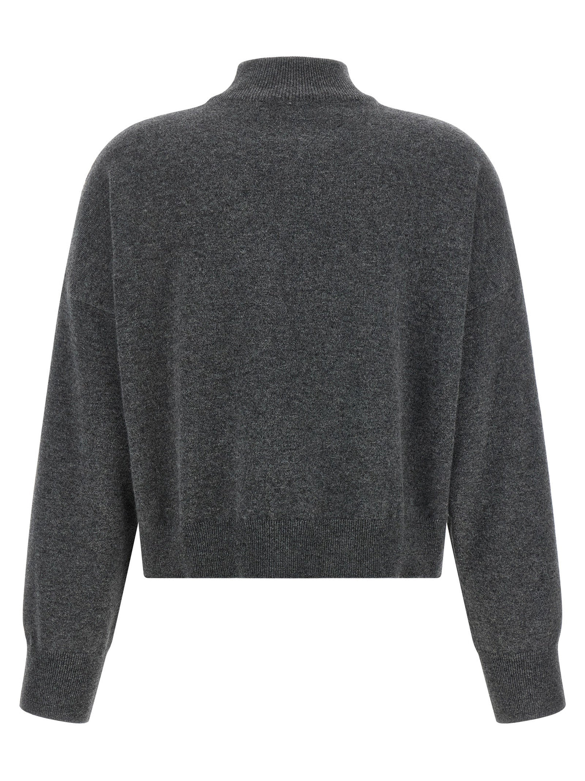 Brunello Cucinelli Gray Cashmere Cardigan