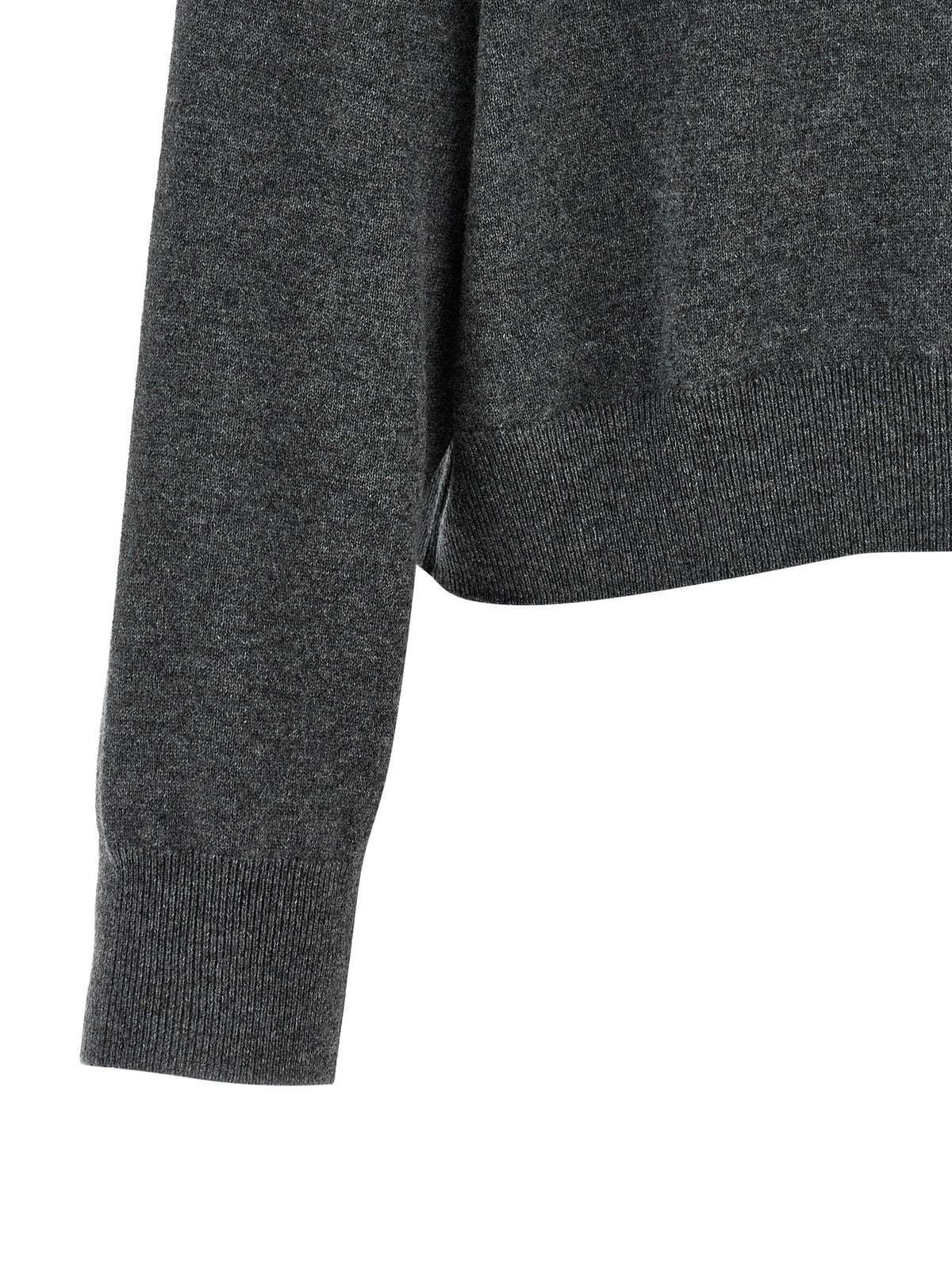Brunello Cucinelli Gray Cashmere Cardigan