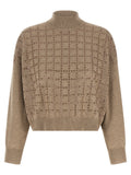 Brunello Cucinelli Beige Cashmere Cardigan