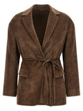 Brunello Cucinelli Brown Viscose Blazer