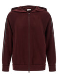 Brunello Cucinelli Bordeaux Cotton Sweatshirt