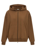 Brunello Cucinelli Brown Cotton Hoodie