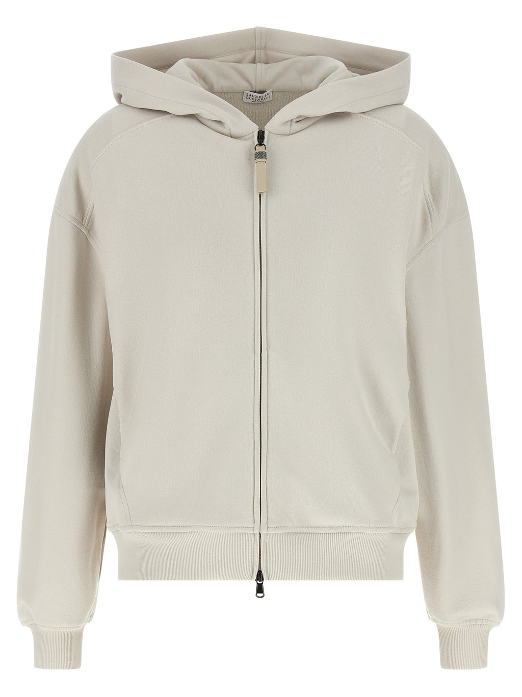 Brunello Cucinelli Beige Cotton Sweatshirt