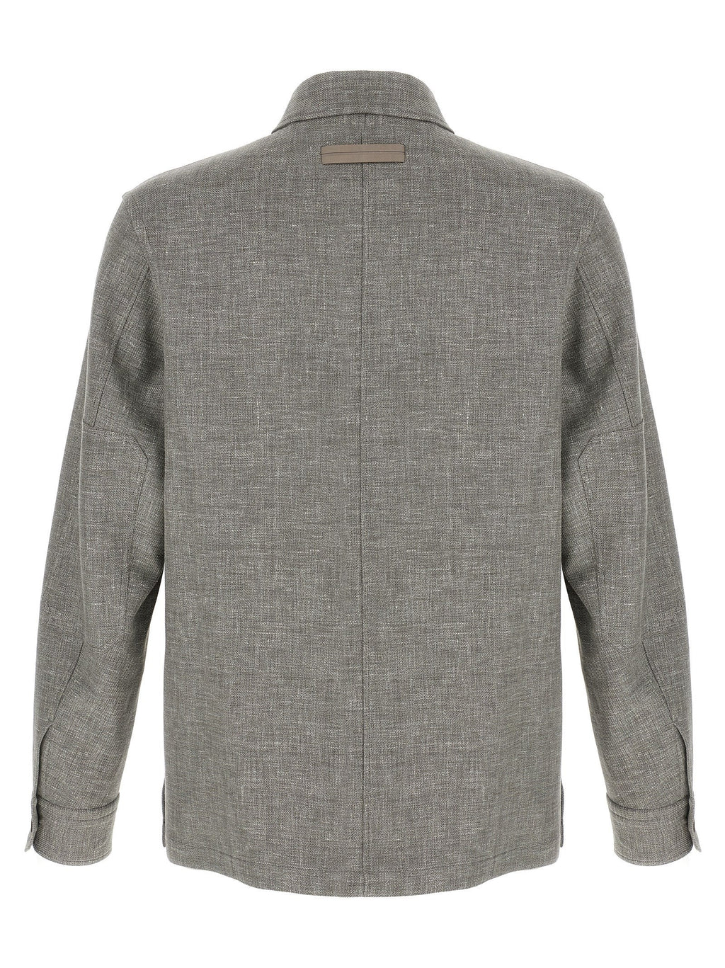 ZEGNA Beige Linen Blouse