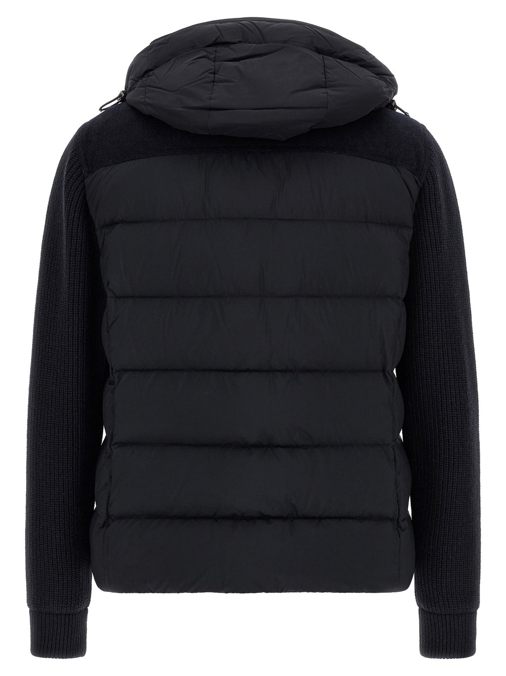 MooRER Blue Wool Full-Length Jacket