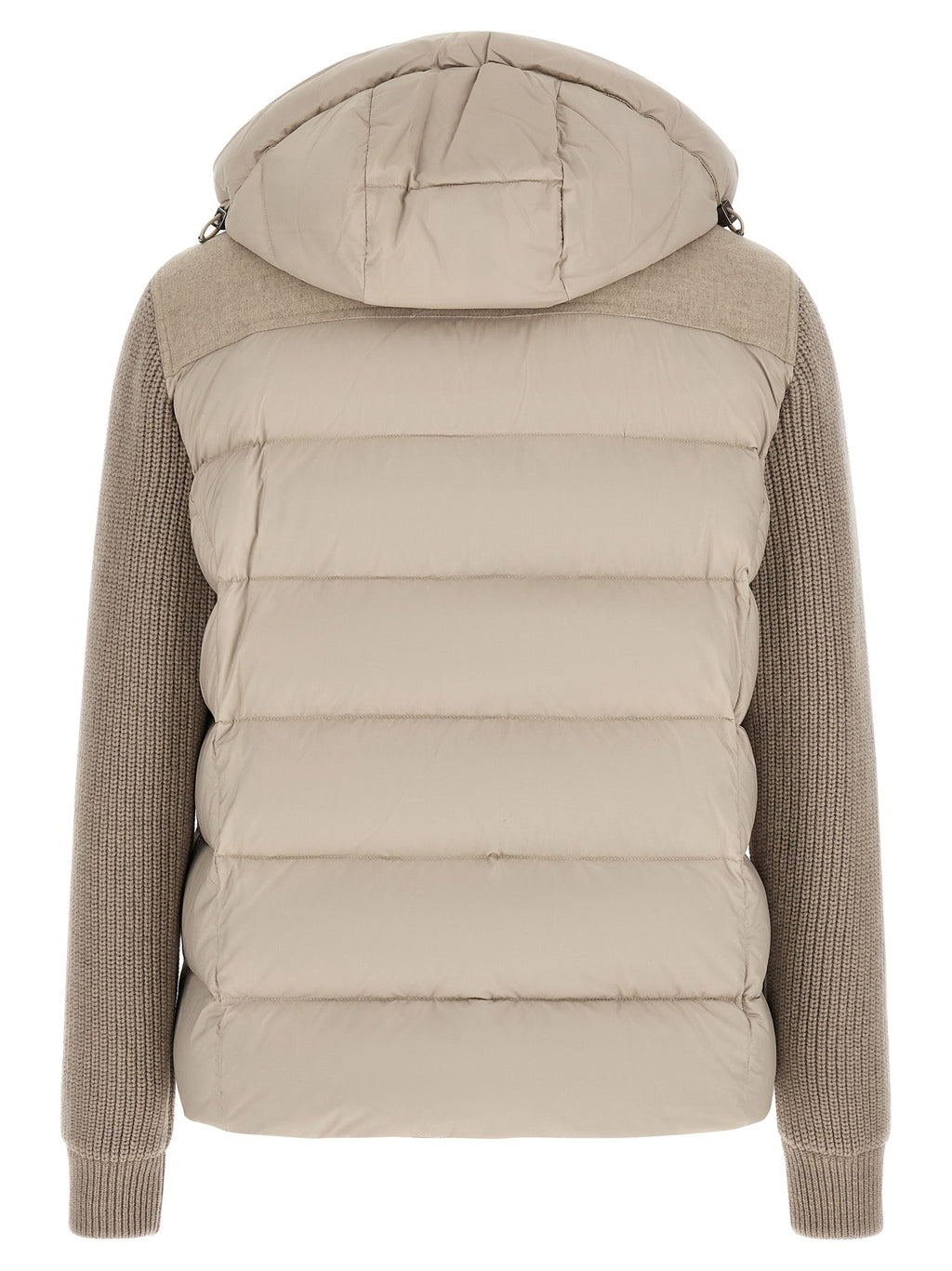 MooRER Beige Wool Full-Length Jacket