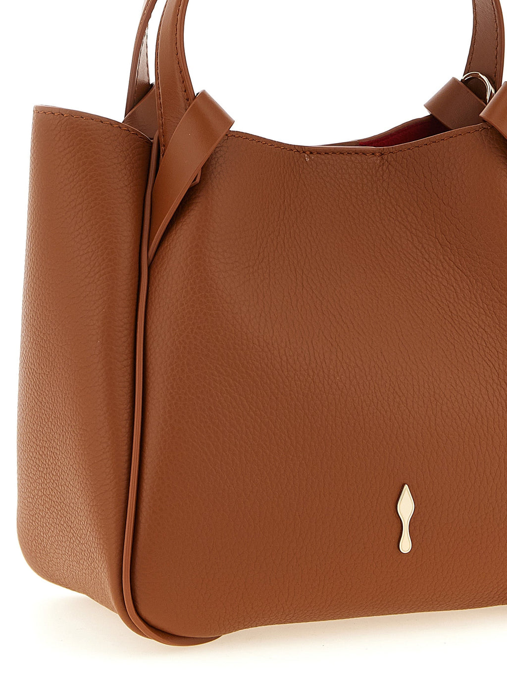 Christian Louboutin Brown Calfskin Tote Bag