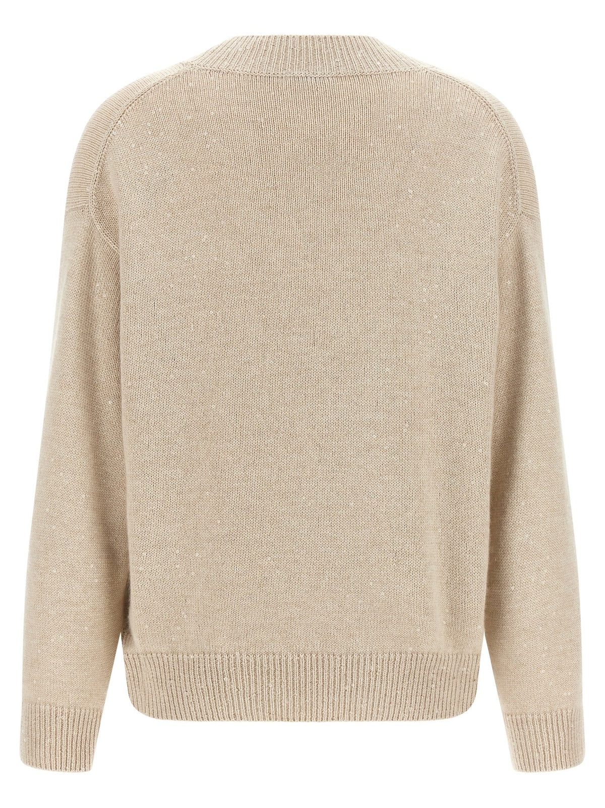 Brunello Cucinelli Beige Cashmere Cardigan