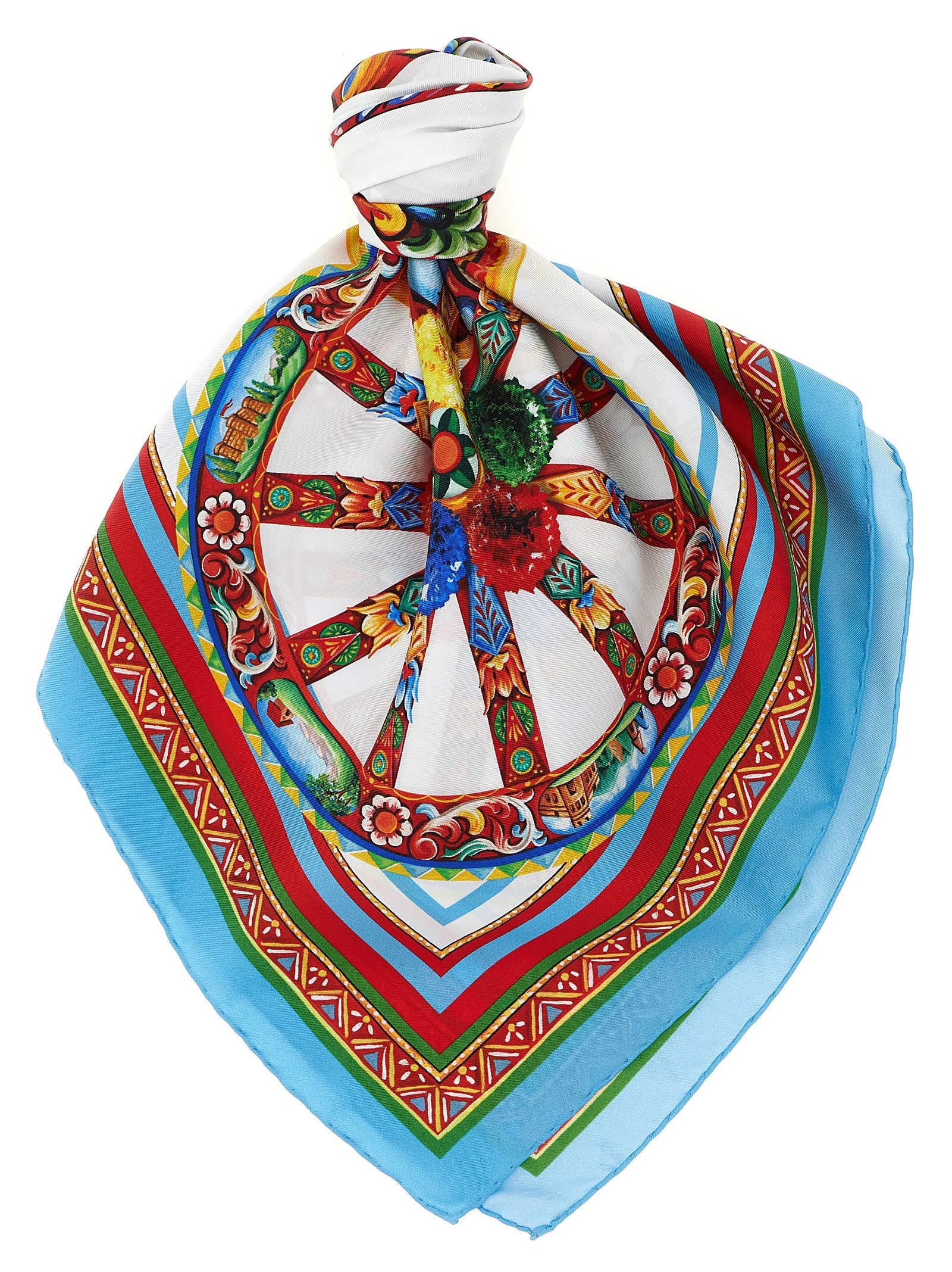 Dolce & Gabbana Multicolor Silk Foulard