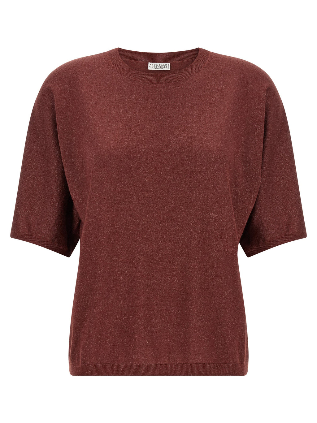 Brunello Cucinelli Bordeaux Cashmere Cardigan