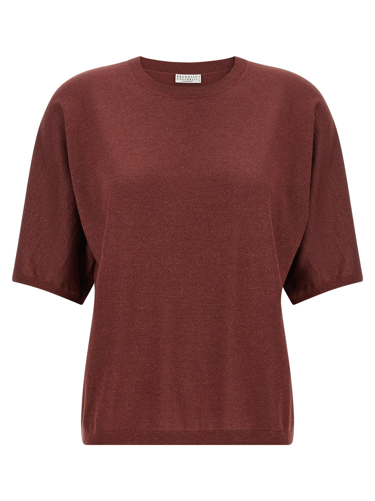 Brunello Cucinelli Bordeaux Cashmere Cardigan