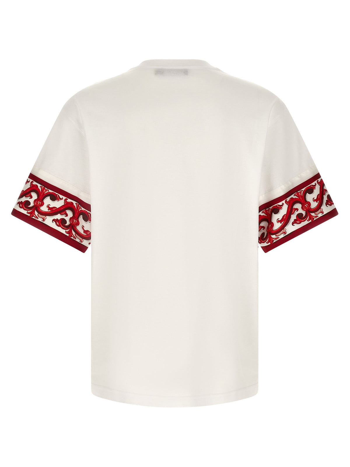 Dolce & Gabbana Red Cotton T-Shirt