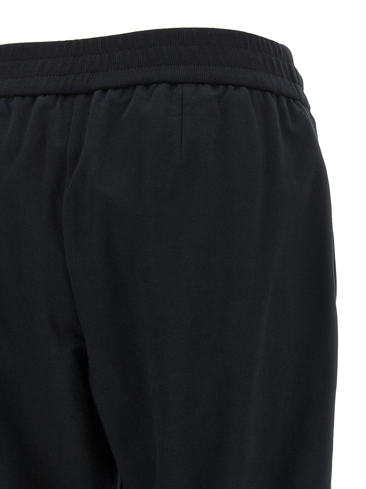 Brunello Cucinelli Black Cotton Joggers (Workout Pants)
