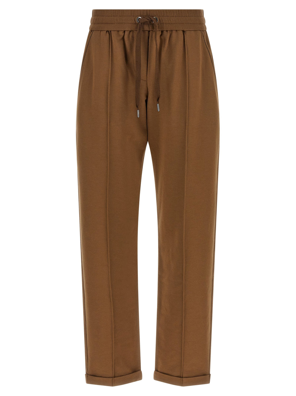 Brunello Cucinelli Brown Cotton Joggers (Workout Pants)