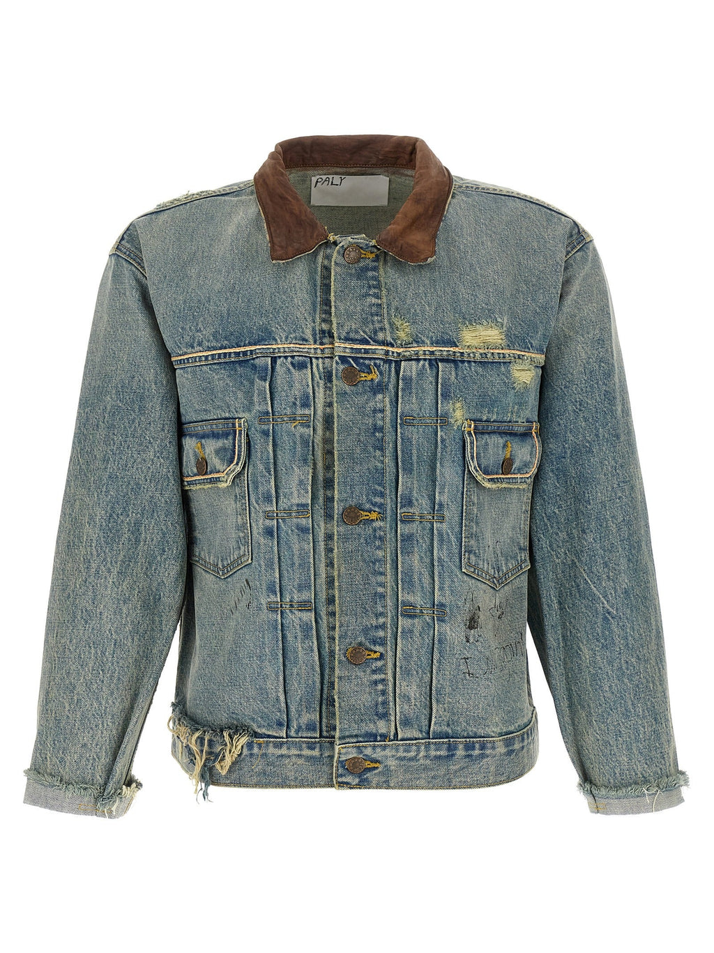 PALY Blue Cotton Denim Jacket