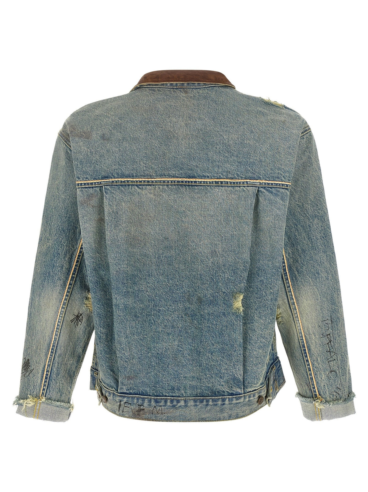 PALY Blue Cotton Denim Jacket